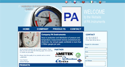 Desktop Screenshot of pai.sk